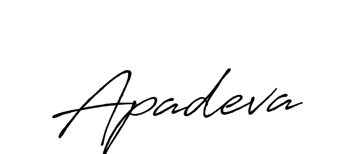 Best and Professional Signature Style for Apadeva. Antro_Vectra_Bolder Best Signature Style Collection. Apadeva signature style 7 images and pictures png