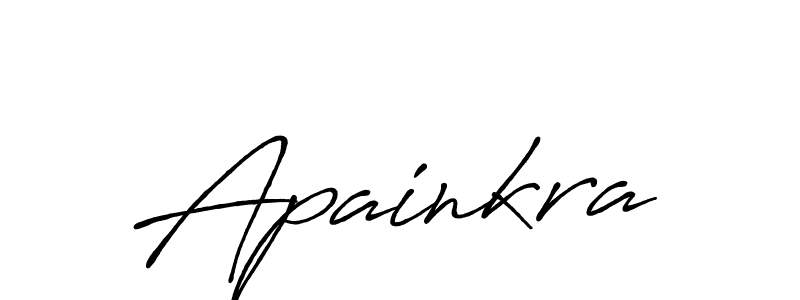 Similarly Antro_Vectra_Bolder is the best handwritten signature design. Signature creator online .You can use it as an online autograph creator for name Apainkra. Apainkra signature style 7 images and pictures png