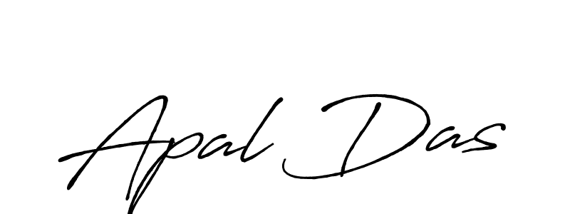 Also You can easily find your signature by using the search form. We will create Apal Das name handwritten signature images for you free of cost using Antro_Vectra_Bolder sign style. Apal Das signature style 7 images and pictures png