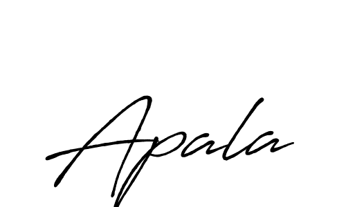 It looks lik you need a new signature style for name Apala. Design unique handwritten (Antro_Vectra_Bolder) signature with our free signature maker in just a few clicks. Apala signature style 7 images and pictures png