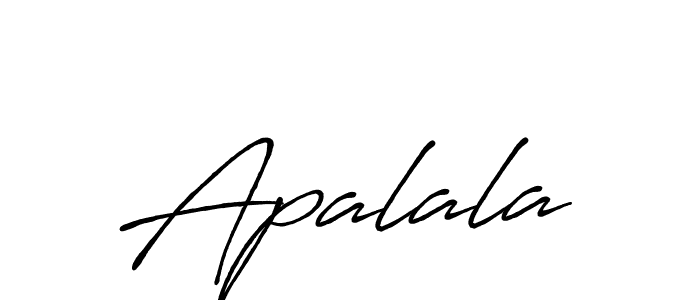 Make a beautiful signature design for name Apalala. With this signature (Antro_Vectra_Bolder) style, you can create a handwritten signature for free. Apalala signature style 7 images and pictures png