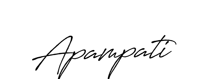 It looks lik you need a new signature style for name Apampati. Design unique handwritten (Antro_Vectra_Bolder) signature with our free signature maker in just a few clicks. Apampati signature style 7 images and pictures png