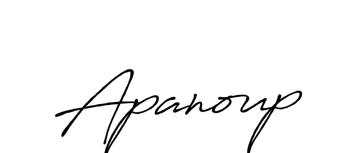 It looks lik you need a new signature style for name Apanoup. Design unique handwritten (Antro_Vectra_Bolder) signature with our free signature maker in just a few clicks. Apanoup signature style 7 images and pictures png