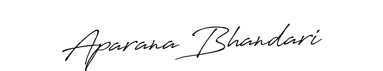 Make a beautiful signature design for name Aparana Bhandari. Use this online signature maker to create a handwritten signature for free. Aparana Bhandari signature style 7 images and pictures png