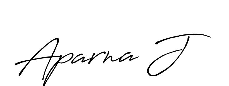 Also You can easily find your signature by using the search form. We will create Aparna J name handwritten signature images for you free of cost using Antro_Vectra_Bolder sign style. Aparna J signature style 7 images and pictures png
