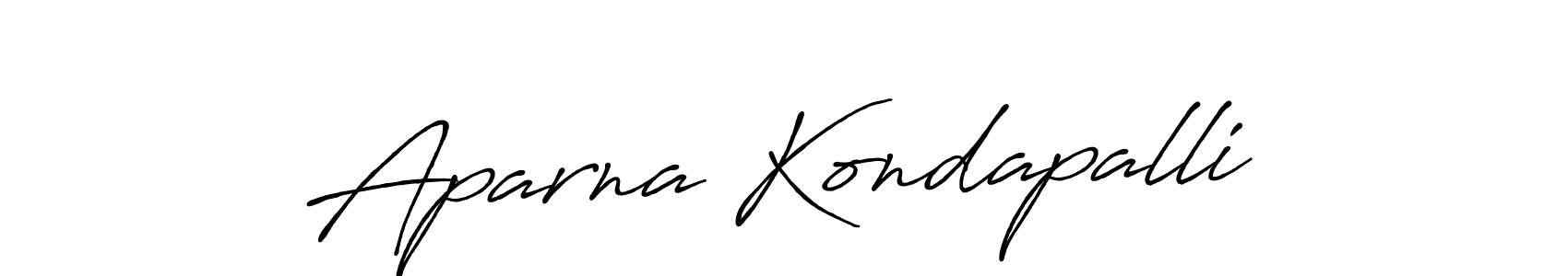 It looks lik you need a new signature style for name Aparna Kondapalli. Design unique handwritten (Antro_Vectra_Bolder) signature with our free signature maker in just a few clicks. Aparna Kondapalli signature style 7 images and pictures png