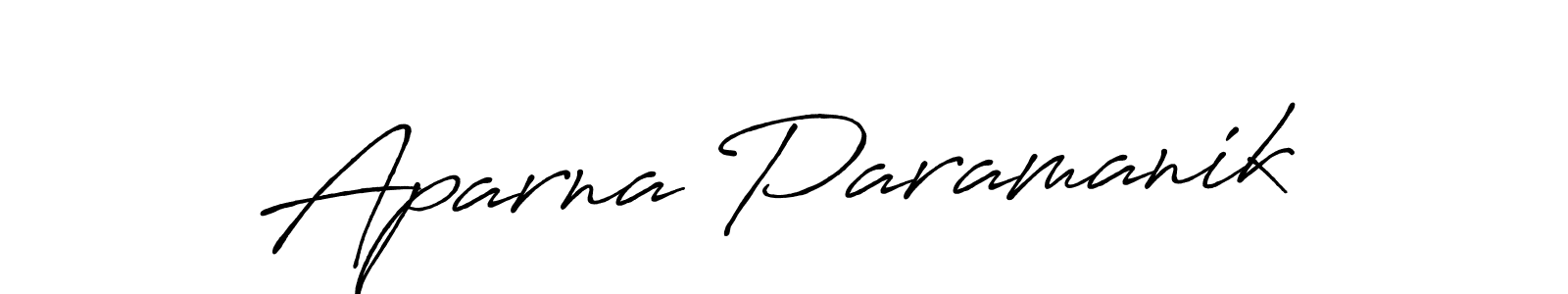 Similarly Antro_Vectra_Bolder is the best handwritten signature design. Signature creator online .You can use it as an online autograph creator for name Aparna Paramanik. Aparna Paramanik signature style 7 images and pictures png