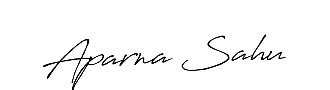 How to make Aparna Sahu signature? Antro_Vectra_Bolder is a professional autograph style. Create handwritten signature for Aparna Sahu name. Aparna Sahu signature style 7 images and pictures png