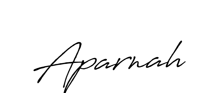 Design your own signature with our free online signature maker. With this signature software, you can create a handwritten (Antro_Vectra_Bolder) signature for name Aparnah. Aparnah signature style 7 images and pictures png