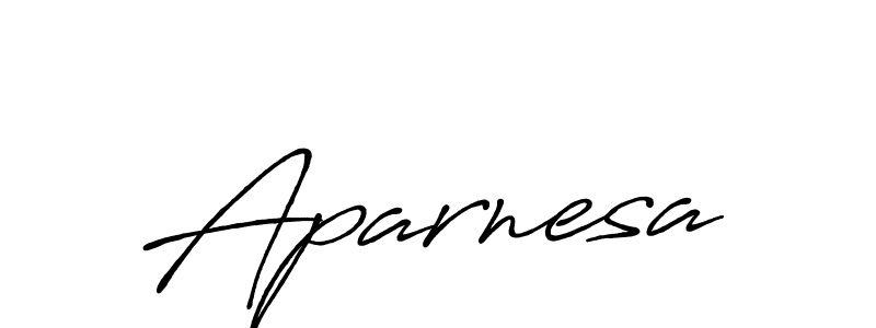 How to make Aparnesa signature? Antro_Vectra_Bolder is a professional autograph style. Create handwritten signature for Aparnesa name. Aparnesa signature style 7 images and pictures png