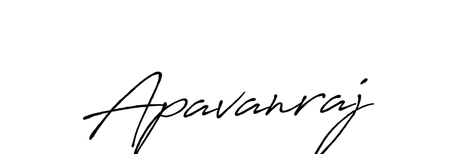 Apavanraj stylish signature style. Best Handwritten Sign (Antro_Vectra_Bolder) for my name. Handwritten Signature Collection Ideas for my name Apavanraj. Apavanraj signature style 7 images and pictures png