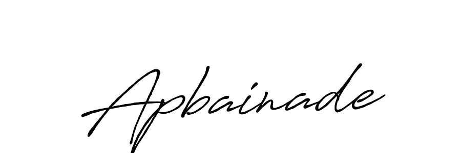 Similarly Antro_Vectra_Bolder is the best handwritten signature design. Signature creator online .You can use it as an online autograph creator for name Apbainade. Apbainade signature style 7 images and pictures png