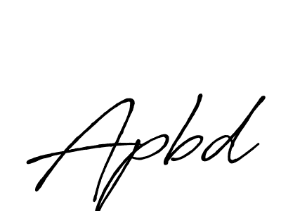 You should practise on your own different ways (Antro_Vectra_Bolder) to write your name (Apbd) in signature. don't let someone else do it for you. Apbd signature style 7 images and pictures png