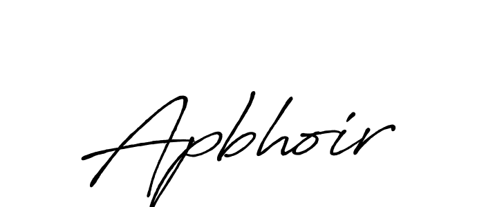 Also we have Apbhoir name is the best signature style. Create professional handwritten signature collection using Antro_Vectra_Bolder autograph style. Apbhoir signature style 7 images and pictures png