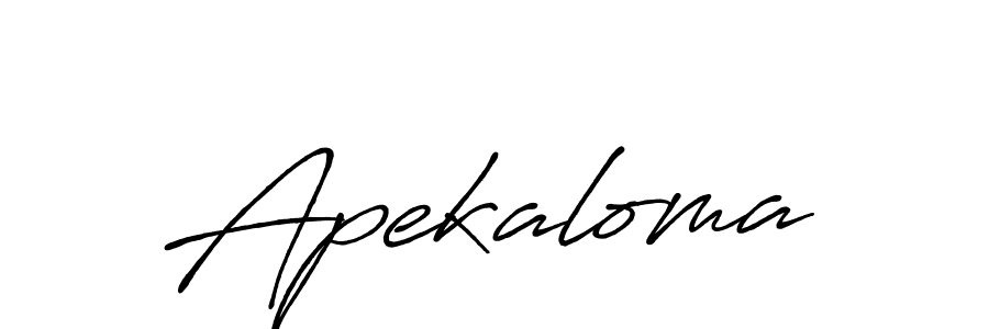 It looks lik you need a new signature style for name Apekaloma. Design unique handwritten (Antro_Vectra_Bolder) signature with our free signature maker in just a few clicks. Apekaloma signature style 7 images and pictures png