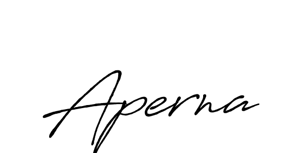 Also we have Aperna name is the best signature style. Create professional handwritten signature collection using Antro_Vectra_Bolder autograph style. Aperna signature style 7 images and pictures png