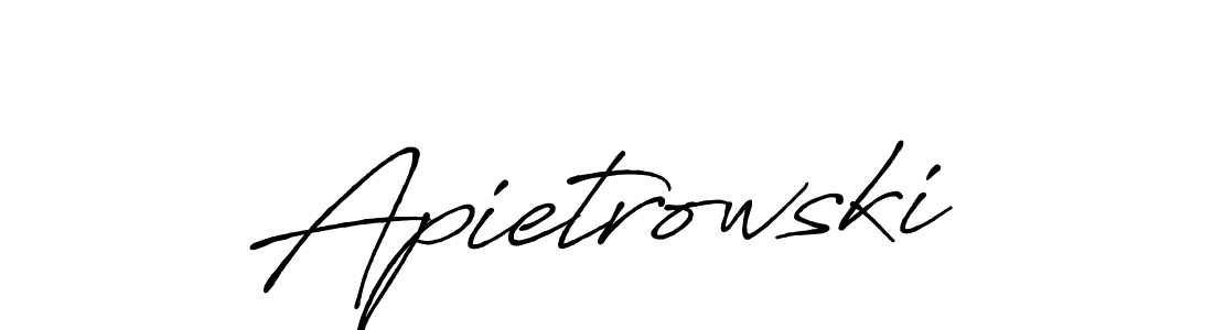 Make a beautiful signature design for name Apietrowski. Use this online signature maker to create a handwritten signature for free. Apietrowski signature style 7 images and pictures png