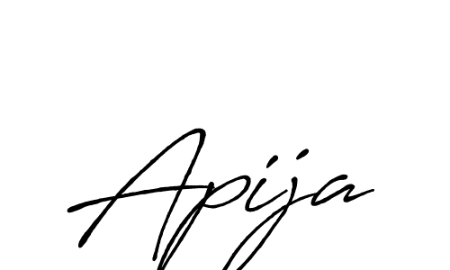 Antro_Vectra_Bolder is a professional signature style that is perfect for those who want to add a touch of class to their signature. It is also a great choice for those who want to make their signature more unique. Get Apija name to fancy signature for free. Apija signature style 7 images and pictures png