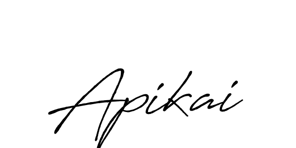 The best way (Antro_Vectra_Bolder) to make a short signature is to pick only two or three words in your name. The name Apikai include a total of six letters. For converting this name. Apikai signature style 7 images and pictures png