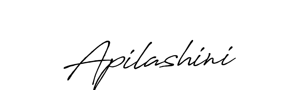 Similarly Antro_Vectra_Bolder is the best handwritten signature design. Signature creator online .You can use it as an online autograph creator for name Apilashini. Apilashini signature style 7 images and pictures png