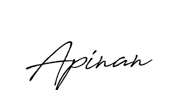 Similarly Antro_Vectra_Bolder is the best handwritten signature design. Signature creator online .You can use it as an online autograph creator for name Apinan. Apinan signature style 7 images and pictures png