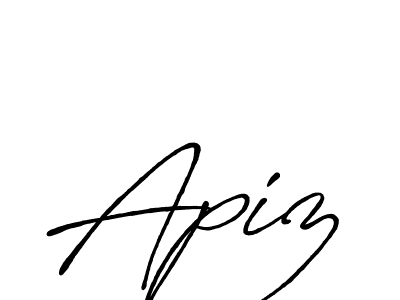 How to Draw Apiz signature style? Antro_Vectra_Bolder is a latest design signature styles for name Apiz. Apiz signature style 7 images and pictures png