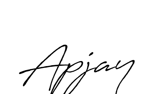 Also we have Apjay name is the best signature style. Create professional handwritten signature collection using Antro_Vectra_Bolder autograph style. Apjay signature style 7 images and pictures png