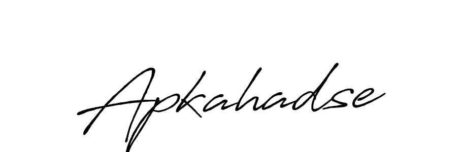 Apkahadse stylish signature style. Best Handwritten Sign (Antro_Vectra_Bolder) for my name. Handwritten Signature Collection Ideas for my name Apkahadse. Apkahadse signature style 7 images and pictures png