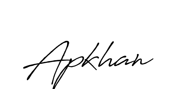 How to make Apkhan signature? Antro_Vectra_Bolder is a professional autograph style. Create handwritten signature for Apkhan name. Apkhan signature style 7 images and pictures png