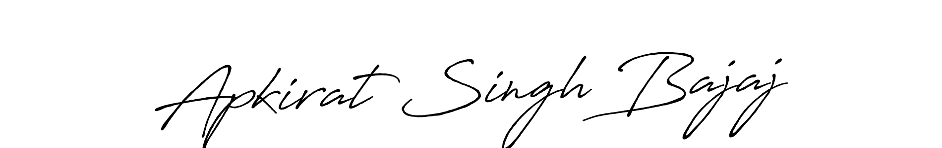 Apkirat Singh Bajaj stylish signature style. Best Handwritten Sign (Antro_Vectra_Bolder) for my name. Handwritten Signature Collection Ideas for my name Apkirat Singh Bajaj. Apkirat Singh Bajaj signature style 7 images and pictures png