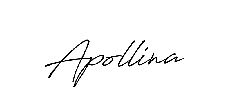 How to make Apollina signature? Antro_Vectra_Bolder is a professional autograph style. Create handwritten signature for Apollina name. Apollina signature style 7 images and pictures png