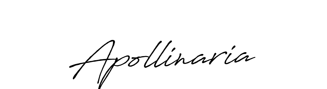 Make a beautiful signature design for name Apollinaria. Use this online signature maker to create a handwritten signature for free. Apollinaria signature style 7 images and pictures png