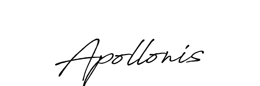Apollonis stylish signature style. Best Handwritten Sign (Antro_Vectra_Bolder) for my name. Handwritten Signature Collection Ideas for my name Apollonis. Apollonis signature style 7 images and pictures png