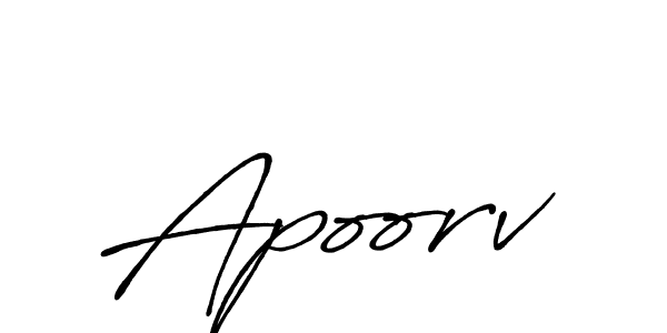 You can use this online signature creator to create a handwritten signature for the name Apoorv. This is the best online autograph maker. Apoorv signature style 7 images and pictures png