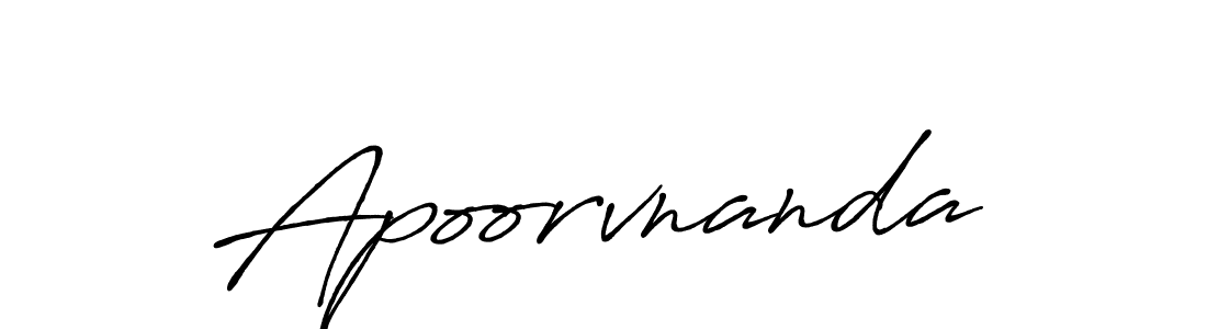 Here are the top 10 professional signature styles for the name Apoorvnanda. These are the best autograph styles you can use for your name. Apoorvnanda signature style 7 images and pictures png