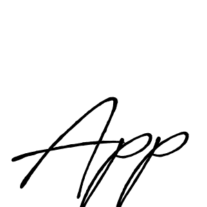 Here are the top 10 professional signature styles for the name App. These are the best autograph styles you can use for your name. App signature style 7 images and pictures png