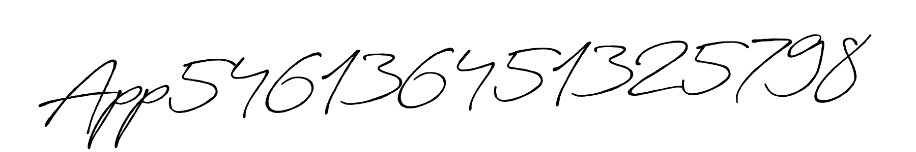 Design your own signature with our free online signature maker. With this signature software, you can create a handwritten (Antro_Vectra_Bolder) signature for name App546136451325798. App546136451325798 signature style 7 images and pictures png