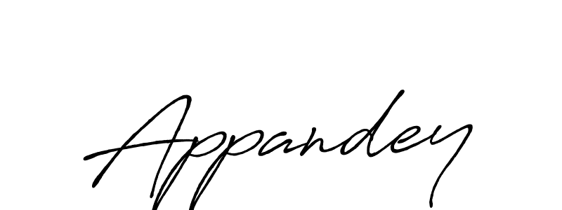 Here are the top 10 professional signature styles for the name Appandey. These are the best autograph styles you can use for your name. Appandey signature style 7 images and pictures png