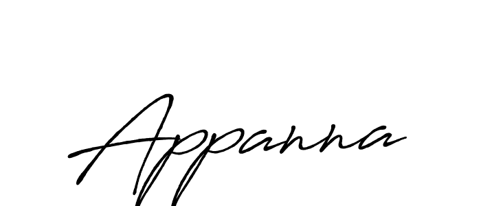 if you are searching for the best signature style for your name Appanna. so please give up your signature search. here we have designed multiple signature styles  using Antro_Vectra_Bolder. Appanna signature style 7 images and pictures png