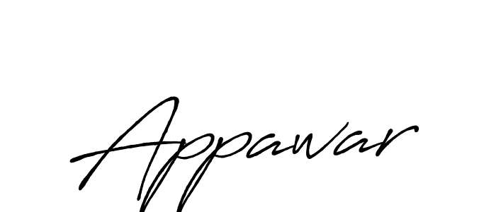 The best way (Antro_Vectra_Bolder) to make a short signature is to pick only two or three words in your name. The name Appawar include a total of six letters. For converting this name. Appawar signature style 7 images and pictures png