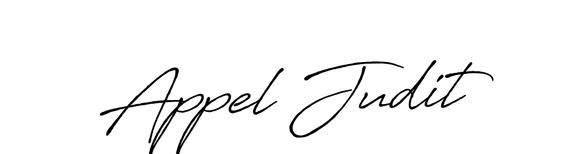 Create a beautiful signature design for name Appel Judit. With this signature (Antro_Vectra_Bolder) fonts, you can make a handwritten signature for free. Appel Judit signature style 7 images and pictures png