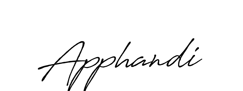 It looks lik you need a new signature style for name Apphandi. Design unique handwritten (Antro_Vectra_Bolder) signature with our free signature maker in just a few clicks. Apphandi signature style 7 images and pictures png