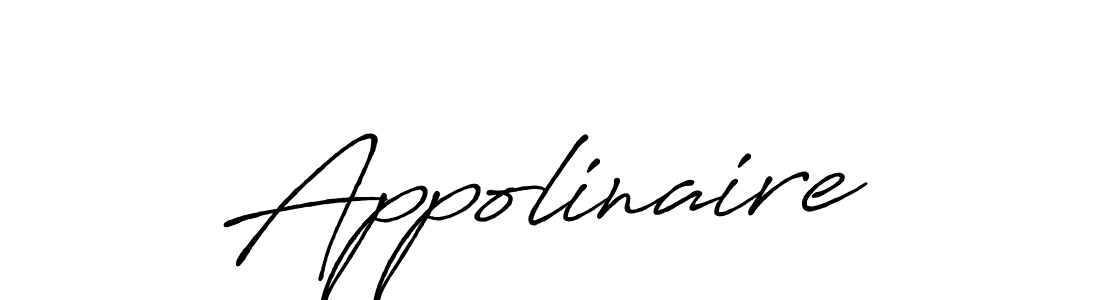 Appolinaire stylish signature style. Best Handwritten Sign (Antro_Vectra_Bolder) for my name. Handwritten Signature Collection Ideas for my name Appolinaire. Appolinaire signature style 7 images and pictures png