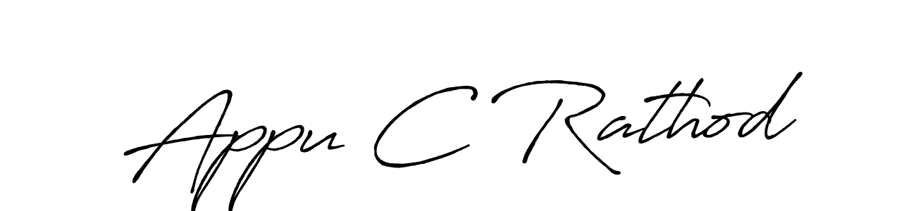 Once you've used our free online signature maker to create your best signature Antro_Vectra_Bolder style, it's time to enjoy all of the benefits that Appu C Rathod name signing documents. Appu C Rathod signature style 7 images and pictures png