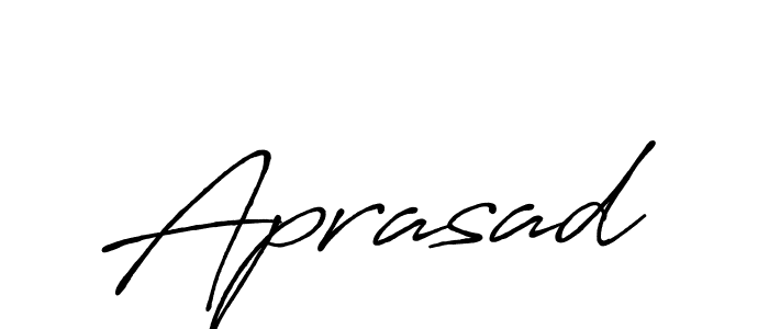 Make a short Aprasad signature style. Manage your documents anywhere anytime using Antro_Vectra_Bolder. Create and add eSignatures, submit forms, share and send files easily. Aprasad signature style 7 images and pictures png