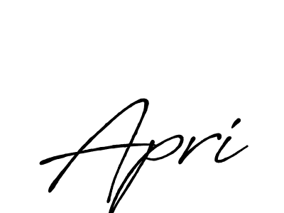 Also we have Apri name is the best signature style. Create professional handwritten signature collection using Antro_Vectra_Bolder autograph style. Apri signature style 7 images and pictures png