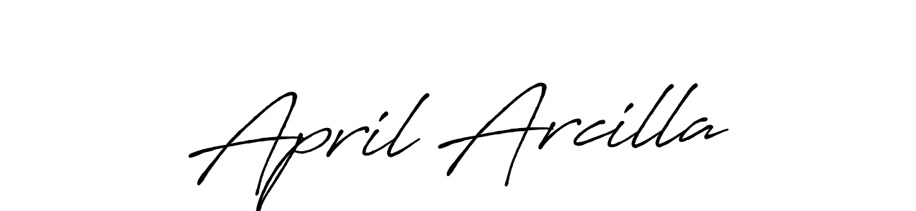 Best and Professional Signature Style for April Arcilla. Antro_Vectra_Bolder Best Signature Style Collection. April Arcilla signature style 7 images and pictures png