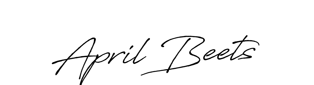 Check out images of Autograph of April Beets name. Actor April Beets Signature Style. Antro_Vectra_Bolder is a professional sign style online. April Beets signature style 7 images and pictures png