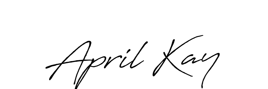 How to Draw April Kay signature style? Antro_Vectra_Bolder is a latest design signature styles for name April Kay. April Kay signature style 7 images and pictures png