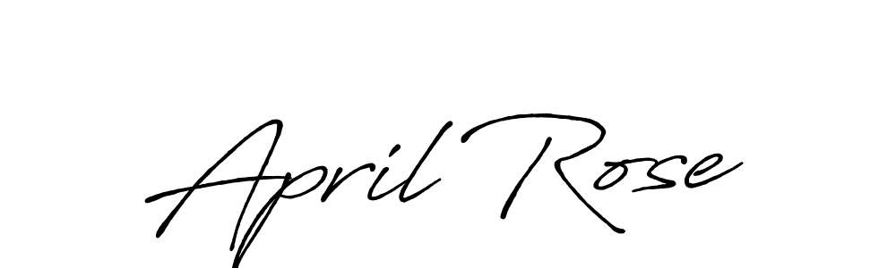 How to Draw April Rose signature style? Antro_Vectra_Bolder is a latest design signature styles for name April Rose. April Rose signature style 7 images and pictures png